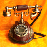 中式仿古电话机复古电话座机客厅固话摆件 将军令电话机包邮热卖