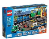 LEGO乐高60052 货运列车 CITY城市系列遥控电动轨道火车 全新包邮