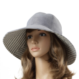 日本原单 大帽檐 大帽沿双面太阳帽防紫外线遮阳帽旅行帽可折叠女