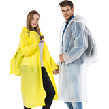 成人背包雨衣长款户外徒步旅游男女韩国时尚透明帽檐单人大码雨披