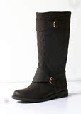 外贸春夏品牌出口西班牙马靴Z**A时尚女款带扣款雨鞋 雨靴
