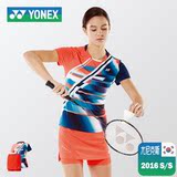 yy尤尼克斯yonex 羽毛球服套装女短袖运动服潮流韩国进口2016新款