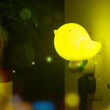 可爱声控光控小夜灯LED感应智节能新奇特创意卧室婴儿睡眠插电