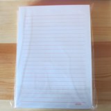 包邮维克多利16K开信纸7本（共238页）学生横格纸作业纸练习纸