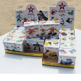 正版星钻3变拼装积木男孩拼插玩具变形机器人82201-3初学练习包邮