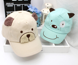 春夏款男童鸭舌帽 可爱造型卡通宝宝幼童婴儿棒球帽太阳帽遮阳帽