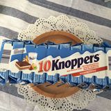 德国威化Knoppers牛奶榛子巧克力威化饼澳洲食品代购零食干10包