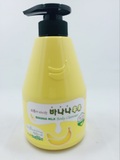 韩国进口 Herietta水果之乡 香蕉牛奶沐浴露 560g