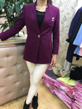卡多莅娅2016春新款短外套16A009时尚修身九分袖女短装小外套