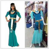 万圣节cos角色扮演埃及女王艳后阿拉伯装皇后装演出服装影楼写真