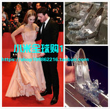 香港IT代购JC1 babay灰姑娘同款水晶高跟鞋尖头水钻细高跟婚单鞋