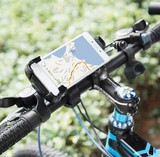 自行车手机支架摩托车山地车手机架通用360度导航架配件装备
