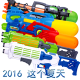 宏达hd 儿童抽拉式背包水枪玩具超大号高压枪喷水类戏水水枪玩具