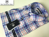 品牌男装 雅戈尔高端系列HSM 专柜正品短袖衬衫 亚麻 11624-22