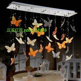 北欧天使创意个性蝴蝶吊灯客厅地中海美式乡村灯具卧室阳台餐厅灯