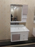 浴室柜现代简约洗手台洗漱台组合卫生间吊柜pvc洗面盆柜