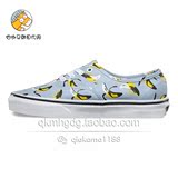 韩国代购 Vans Authentic 香蕉复古休闲帆布滑板鞋 VN0003B9I9O