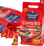 包邮 韩国麦斯威尔 原装进口速溶原味三合一咖啡100条1180袋装