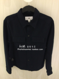 HM H＆M 男装外套纹理厚棉质梭织衬衫夹克贝克汉姆系列专柜正品