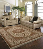 时尚波斯欧式美式仿羊毛地毯 进口土耳其家用高档客厅卧室茶几毯