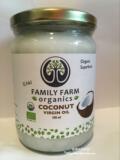 包邮Family Farm进口有机特级初榨冷压椰子油500ml  产地斯里兰卡