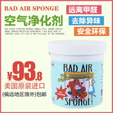 美国进口Bad Air Sponge空气净化剂室内新房汽车除异味甲醛清除剂