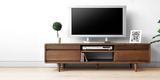 日式宜家北欧电视柜橡木全实木电视柜小户型定制白色胡桃木电视柜