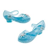 美国Frozen冰雪奇缘儿童艾莎鞋女孩高跟鞋公主水晶鞋亮灯女童凉鞋