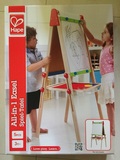 德国Hape儿童升降画架 双面画板 宝宝写字板实木益智玩具一面磁性