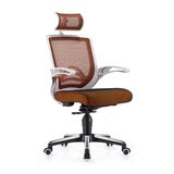 明森达A853-1大品牌优质办公电脑椅尼龙网布升降扶手转椅老板椅