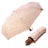 韩国代购VOGUE小清新碎花三折晴雨伞两用折叠防紫外线遮太阳伞