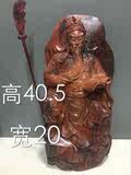 红木木雕关公佛像摆件 正宗缅甸花梨工艺品神像 正品促销包邮