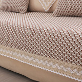 防滑沙发垫套罩巾全棉麻布艺简约现代四季通用沙发坐垫子定做全盖