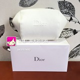 质量超好 Dior/迪奥限量版白色贝壳化妆包/手包/整理包 带盒