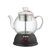 茶福莱 全自动蒸汽玻璃 电热煮茶器 煮茶壶 养生壶 黑茶普洱花茶