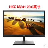 HKC m241液晶显示器 23.6英寸 高清液晶 不闪 完美宽屏 护眼
