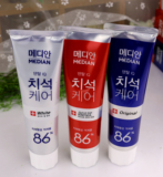韩国正品麦迪安Median爱茉莉86洁白牙膏除牙渍口腔除异味 单支
