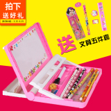 女童多功能文具盒女韩国创意可爱男童芭比小学生用女孩铅笔盒包邮