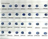 斯里兰卡天然蓝宝石裸石200/ct3.5*4.5m透明度高火彩好定制送妈妈