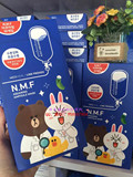 韩国免税店代购可莱丝动物卡通面膜NMF针剂水库蓝色补水保湿