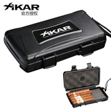 品牌正品美国进口西卡xikar雪茄盒 便携5支装雪茄保湿盒 旅行装