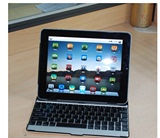 苹果ipad2 3 4 5 air mini迷你蓝牙无线键盘 铝合金属外壳 保护套