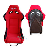 RECARO黑碳纤改装赛车椅 MJ汽车座椅 汽车改装安全座椅 绒布 桶椅