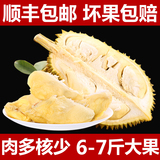 泰国新鲜金枕头榴莲带壳进口水果金枕肉多核小1个非山猫王4567斤