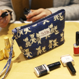 女化妆包小号便携韩国 化妆品收纳袋大容量可爱手拿包防水包邮