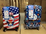 尚旅哆啦A梦波普美国拉链拉杆箱万向轮铝框旅行箱行李密码箱