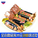 俄罗斯糖果士力架薏米花生巧克力500克士力架双层夹心喜糖零食