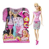Barbie芭比娃娃衣服百变随心印BDB32女孩DIY过家家玩具礼物