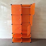 魔片组合柜收纳柜衣柜储物柜整理柜DIY自由拼装环保塑料树脂PP
