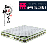 纯天然泰国进口3D乳胶床垫 豪华席梦思1.5 1.8米 高箱气压床可用